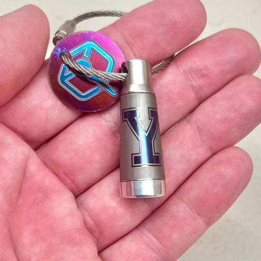 Ti “The Y Bomb" Ferruled Keychain