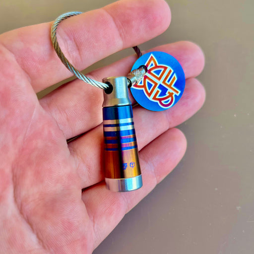 Ti "Extra Char" Ferruled Keychain