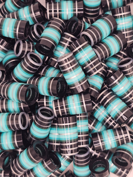 Seafoam Recluse (Noir, Silver, 1")